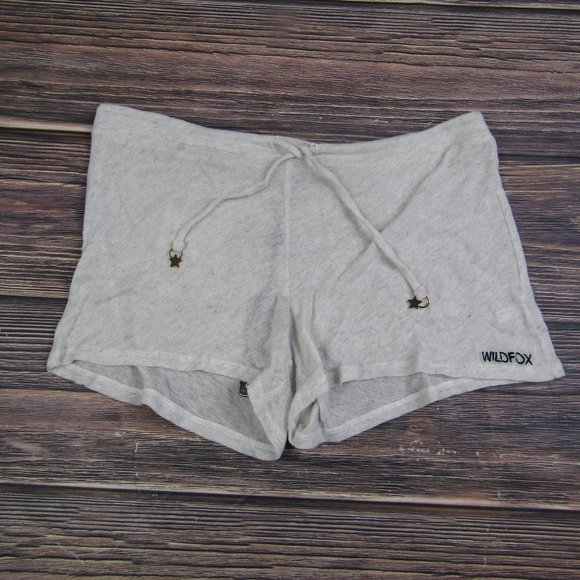 Wildfox Swim NEW NWT Small Gray Shorts Beach Summer - Picture 1 of 4